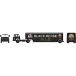 Athearn 91981 HO RTR Beverage Truck, Black Horse Ale