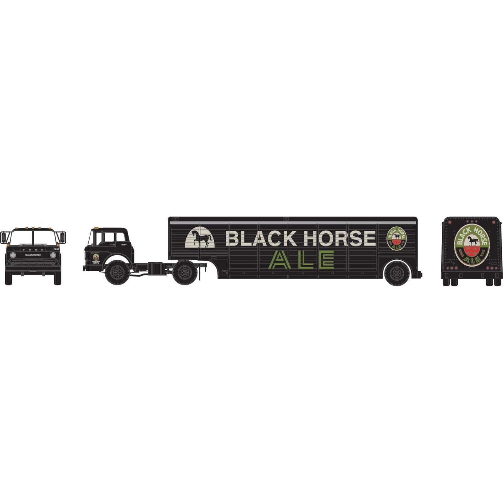 91981 HO RTR Beverage Truck, Black Horse Ale
