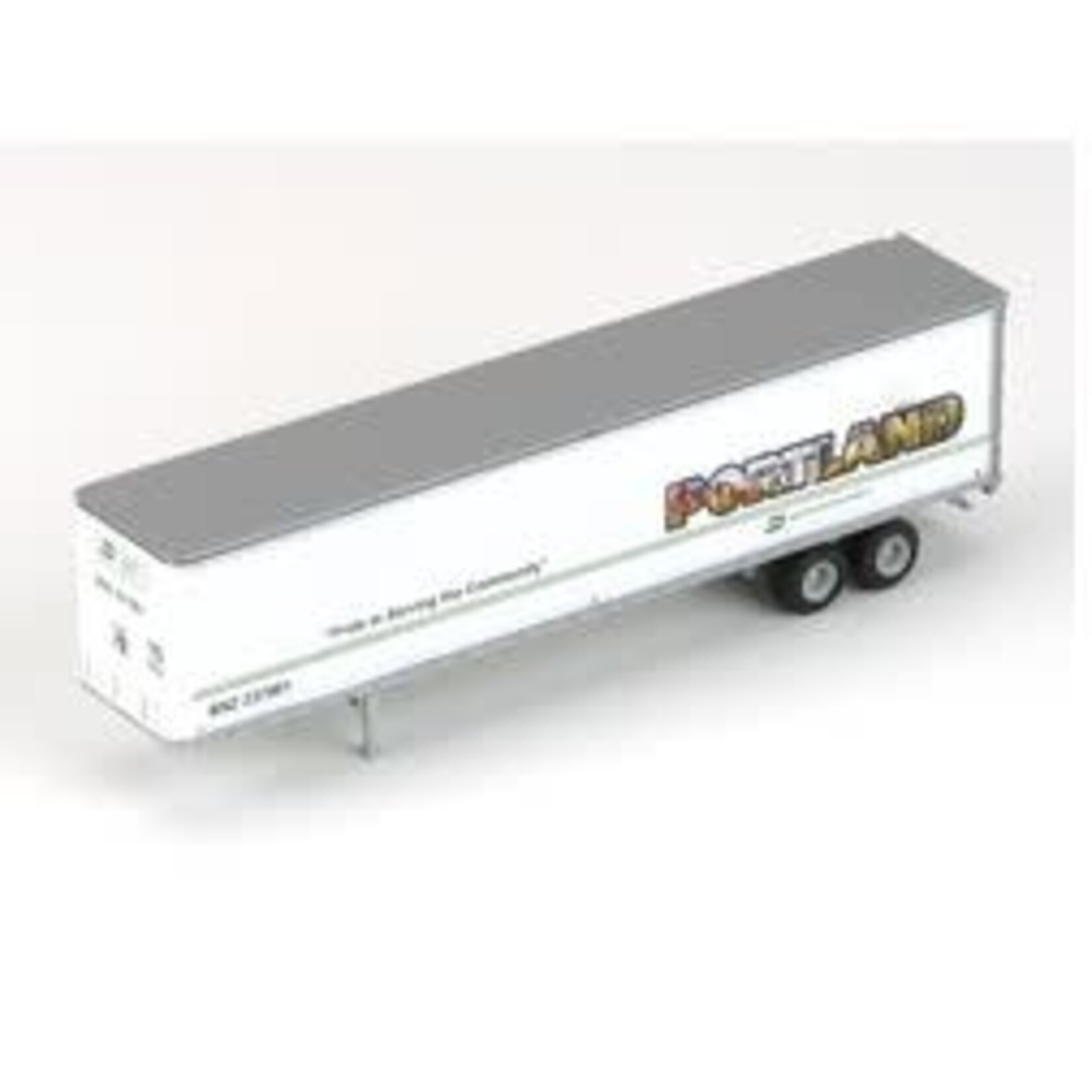 Athearn 93235 HO RTR Hub Trailer, BN/Portland 1