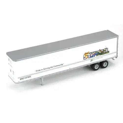 93242 HO RTR Hub Trailer, BN/St. Paul 2