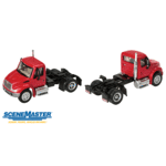 Walthers 94911131 HO 4300 Single-Axle Semi Tractor Only, Red