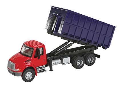 94911630 HO International 4300 Dual-Axle Dumpster Carrier Truck
