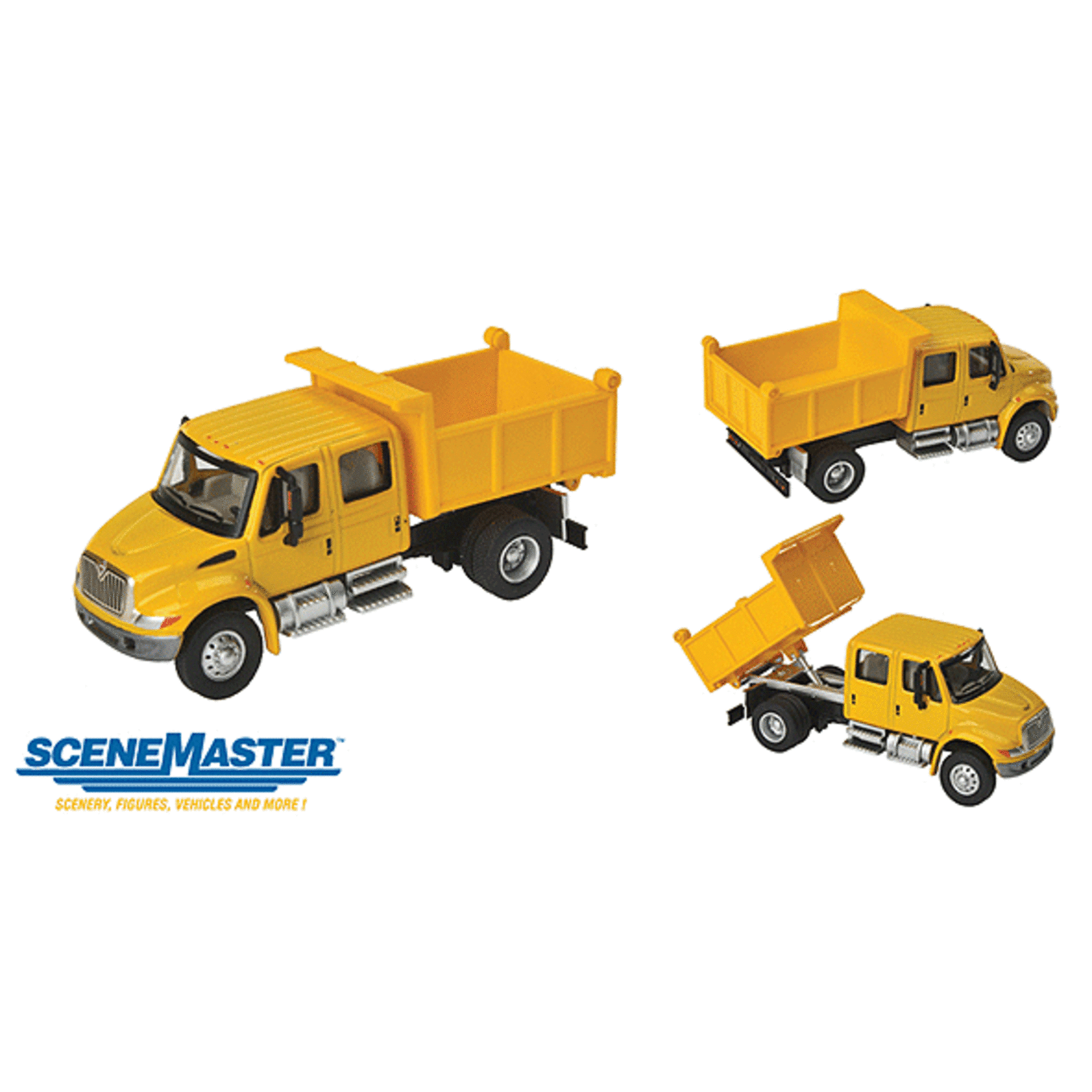 Walthers 94911632 HO Yellow 2 Axle Dump