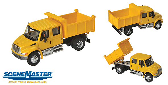 94911632 HO Yellow 2 Axle Dump