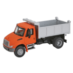 Walthers 94911633 HO Orange Dump Truck