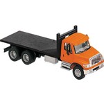 Walthers 94911651 HO Orange Flatbed Truck