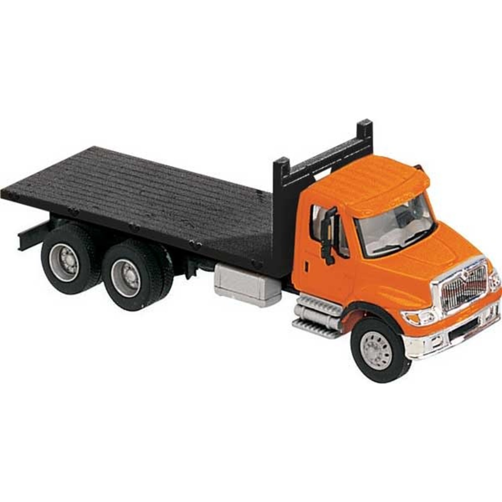 Walthers 94911651 HO Orange Flatbed Truck