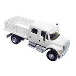 Walthers 94911880 HO 7600 2-Axle Crew Cab Truck with Solid Stake Bed