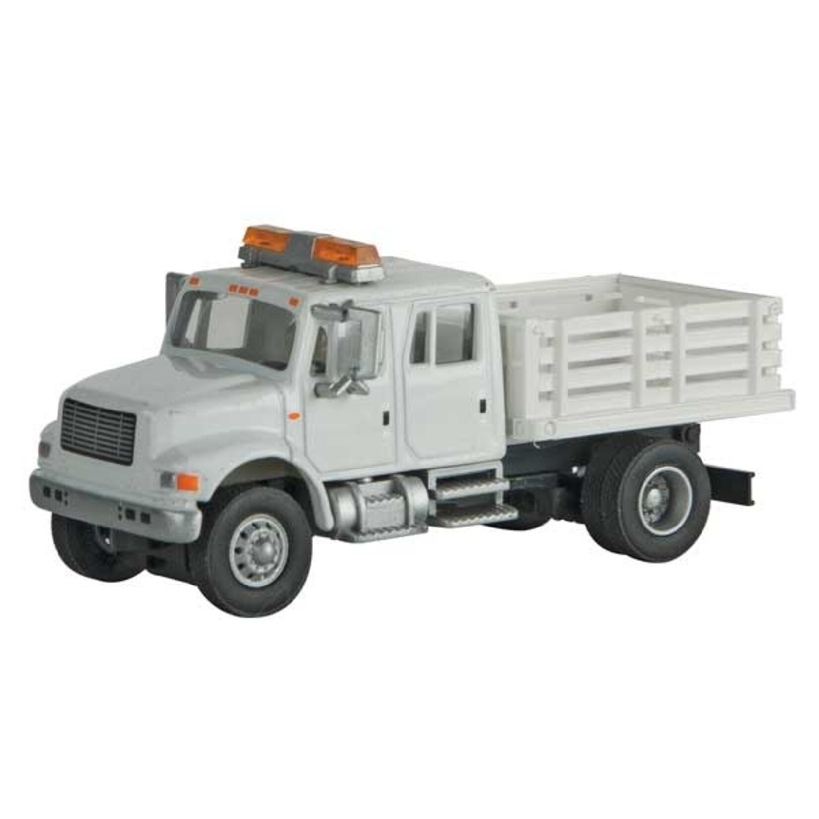 Walthers 94911895 HO 4900 Crew-Cab Open Stake-Bed Utility Truck