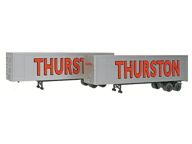 9492305 HO 40' Trailer 2-Pack - Assembled -- Thurston