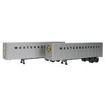 Walthers 9492306 HO 40' Trailer 2-Pack - Assembled -- Western Express