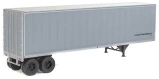 9492509 HO UPS 40' Trailmobile Trailer 2-Pack