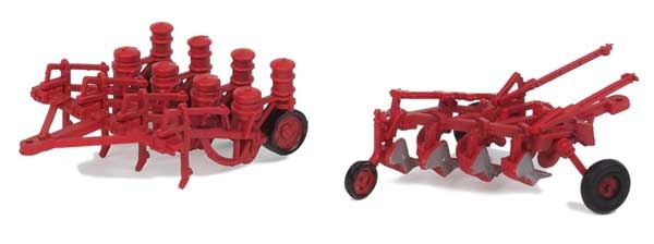 9494162 HO Plow & Planter 2pk