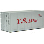 Walthers 9498659 HO 20' Smooth-Side Container - Y.S. Line