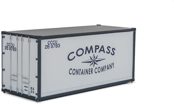 9498664 HO 20' Smooth-Side Container - Compass Container Company