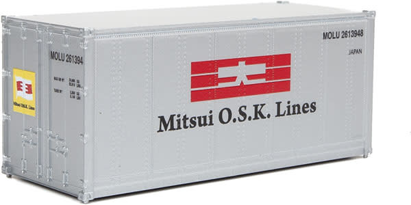 9498665 HO 20' Smooth-Side Container MOL - Mitsui OSK Line