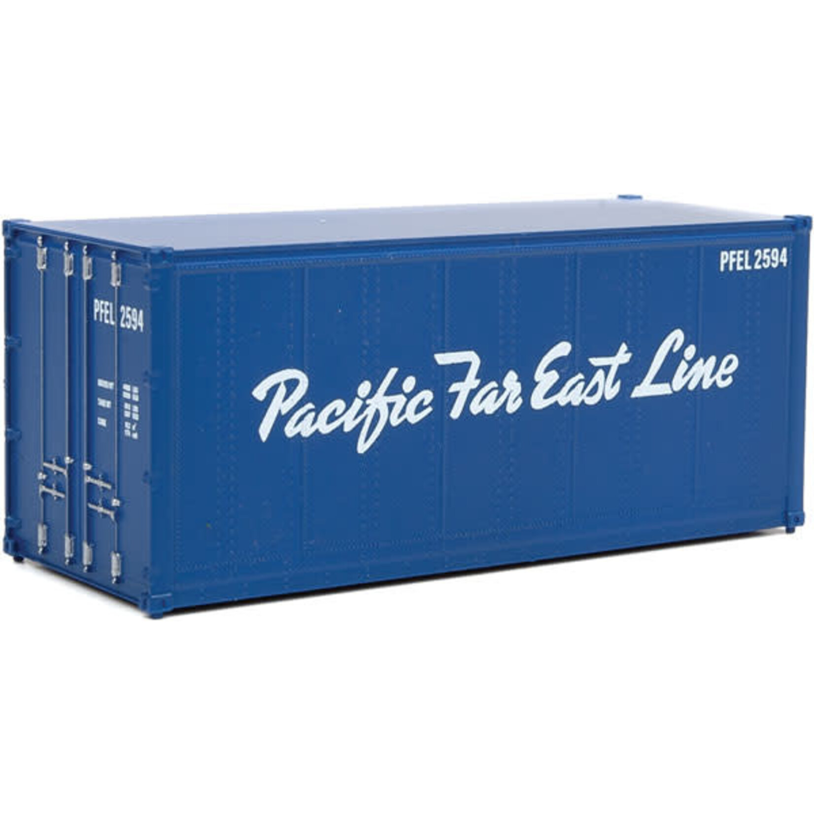 Walthers 9498666 HO 20' Smooth-Side Container - PFEL - Pacific Far East Line