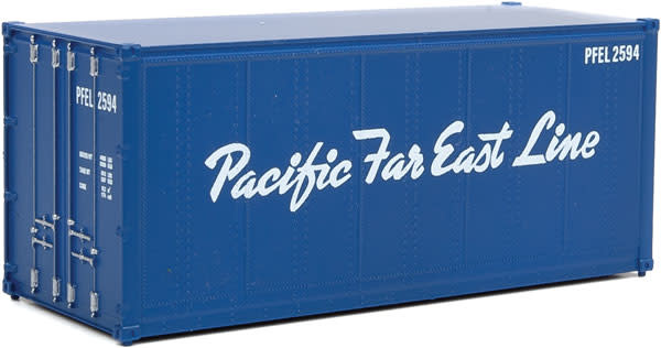 9498666 HO 20' Smooth-Side Container - PFEL - Pacific Far East Line
