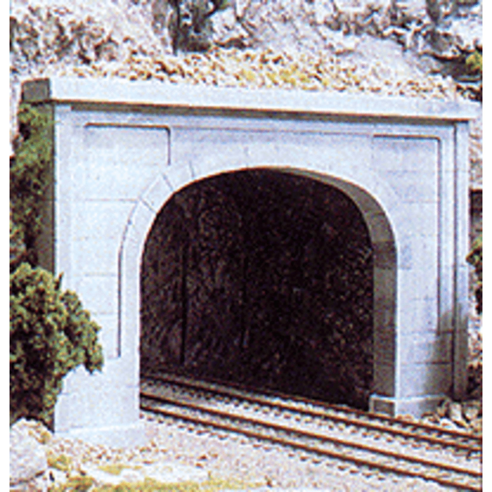 Woodland Scenics 1256 HO Double Tunnel Portal, ConcreteL