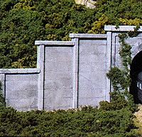 1258 HO Retaining Wall Concrete