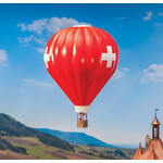 Faller 131004 HO Hot-Air Balloon - Kit - Red w/Swiss Cross