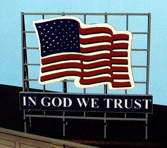 1520 HO Flag Laser Cut Billboard Kit
