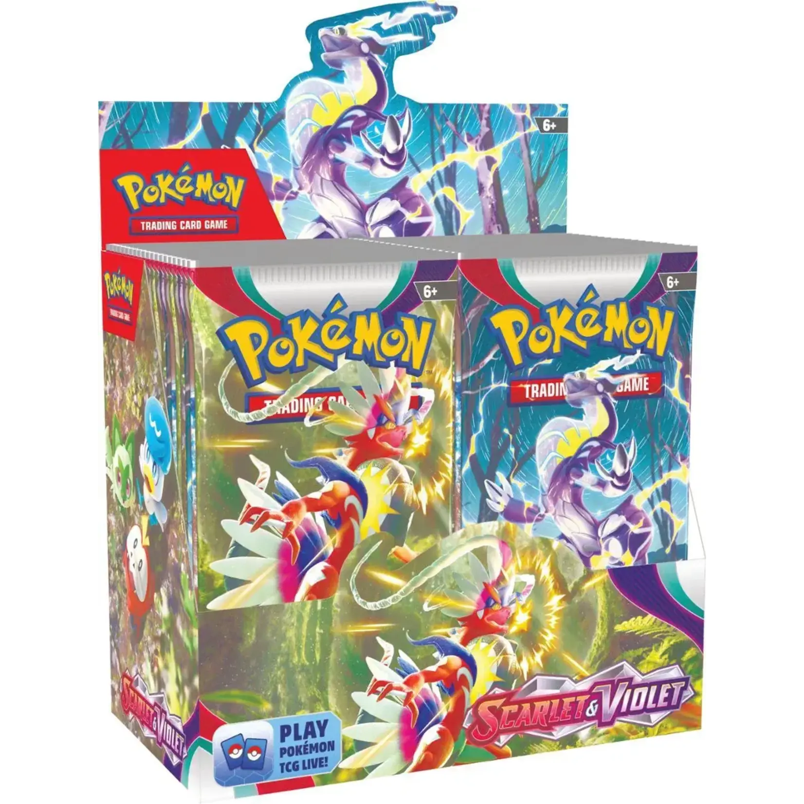 Pokemon 86324 Pokemon Scarlet & Violet - Full Box of 36 Booster Packs