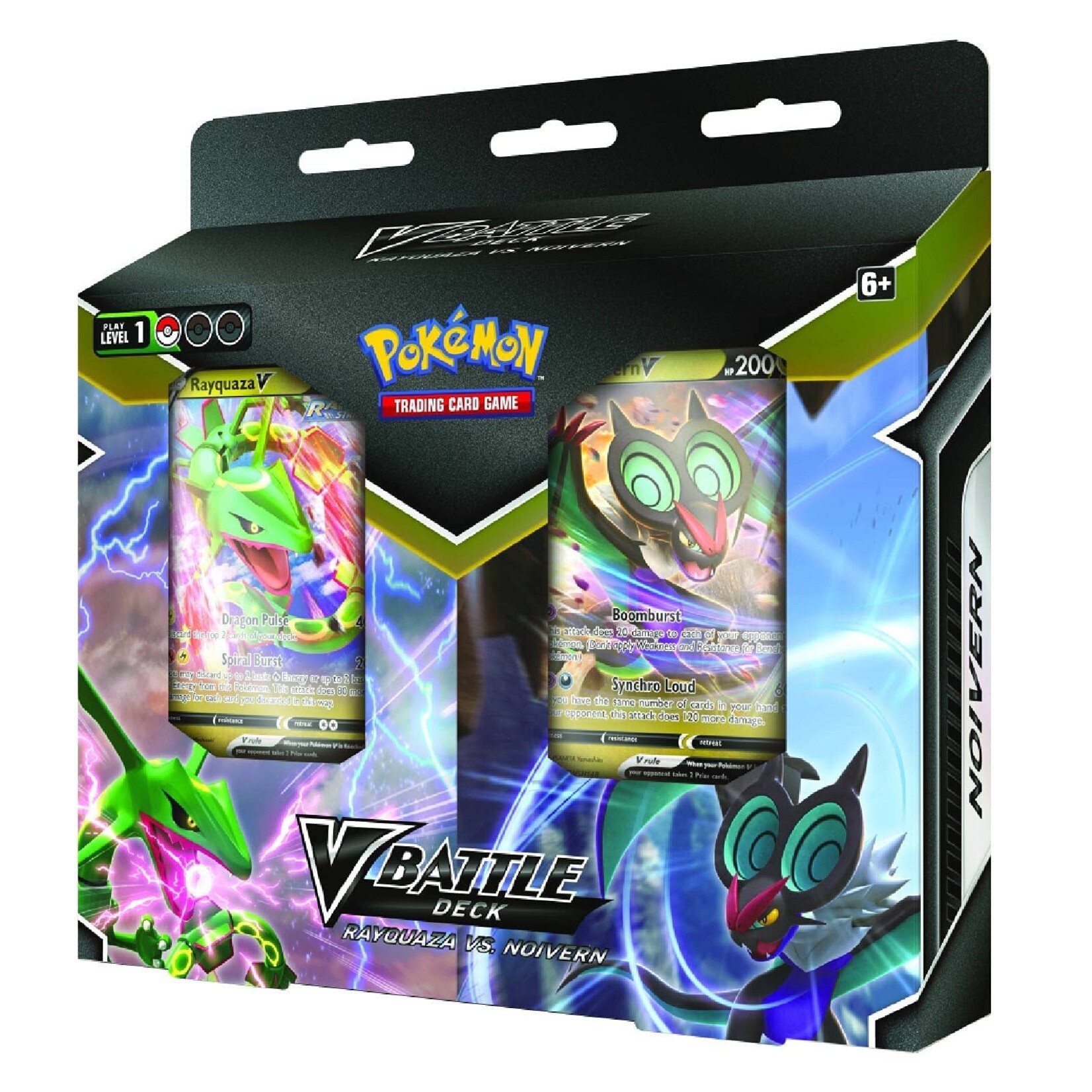 Pokemon 80949 Pokemon Rayquaza vs Noivern Battle Deck Bundle