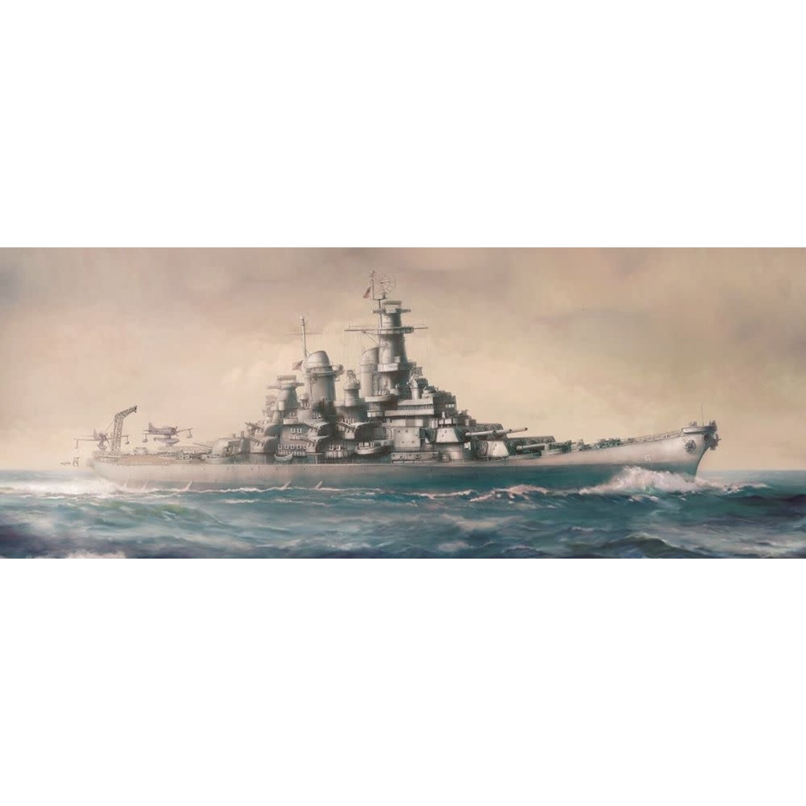 Academy 14222 1/700 USS Missouri Mighty Mo Battleship