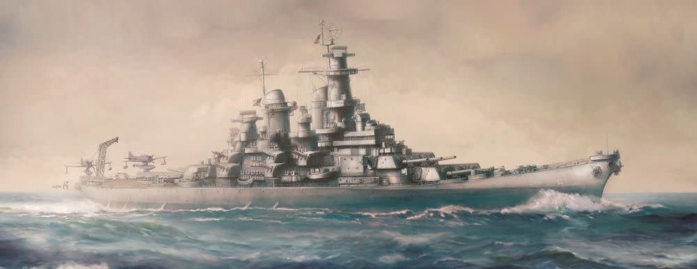 14222 1/700 USS Missouri Mighty Mo Battleship