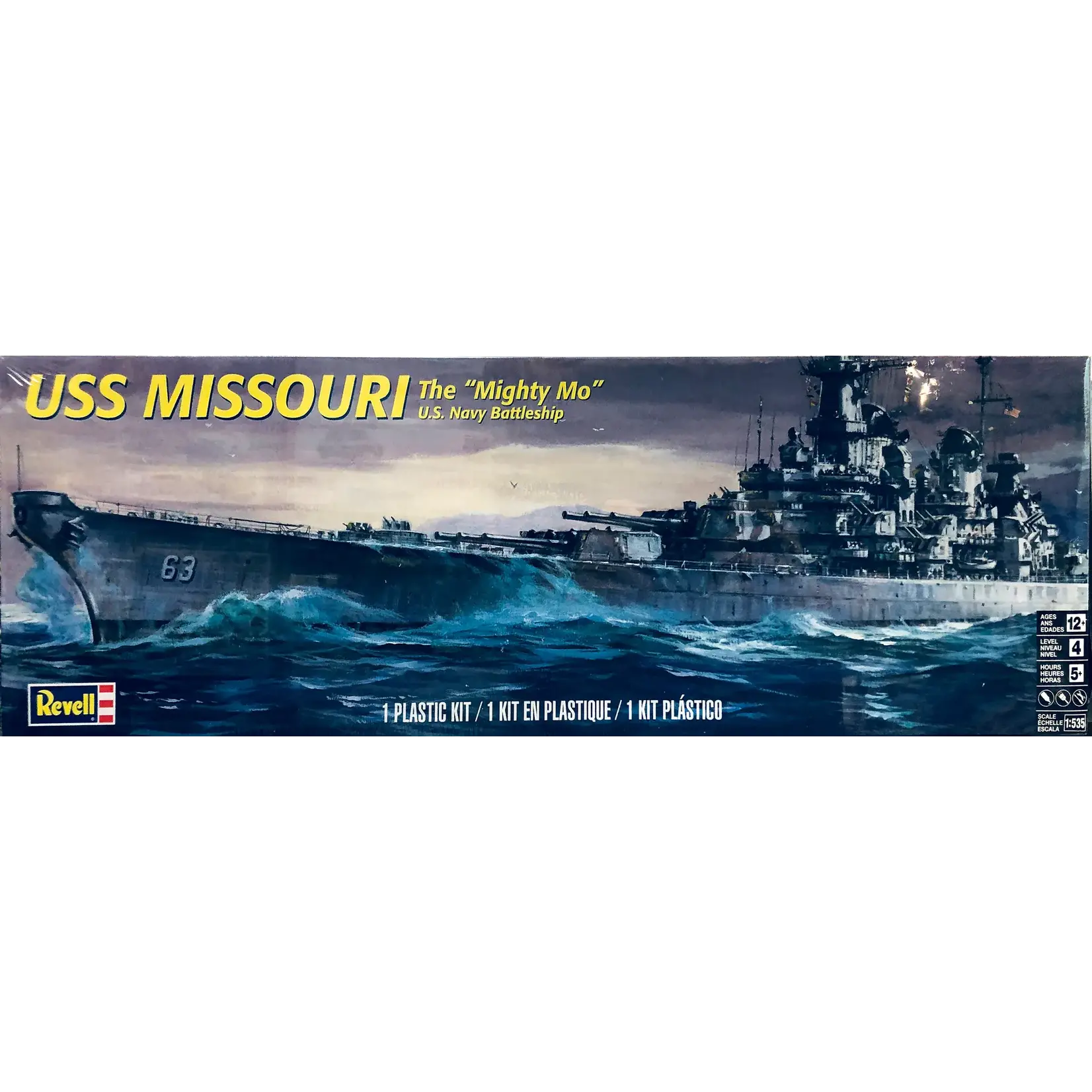 Revell 850301 USS Missouri 1/535