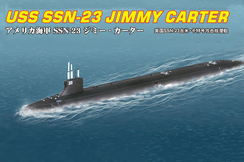 87004 USS SSN-23 Jimmy Carter Submarine