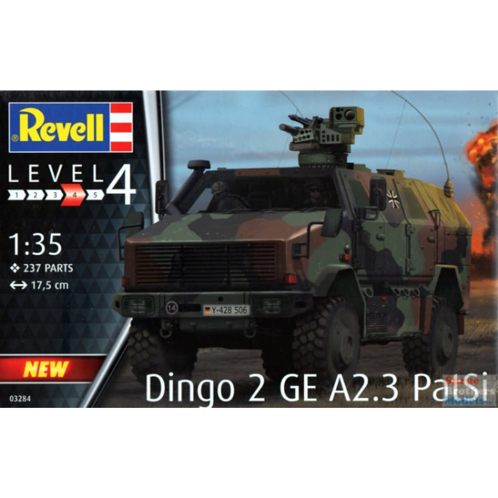 Revell 03284 1/35 Dingo 2 GE A2.3 PatSi