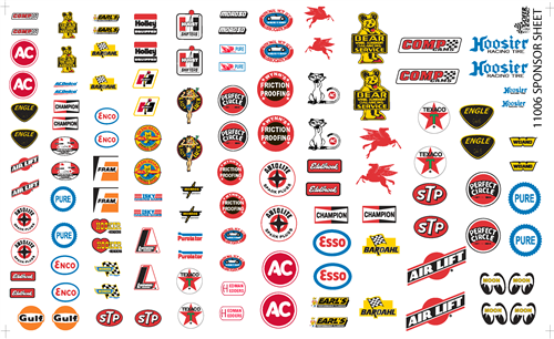 11006 Sponsor Sheet Decal