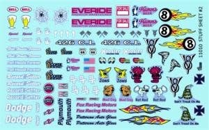 11010 Stuff Sheet #2 Decal