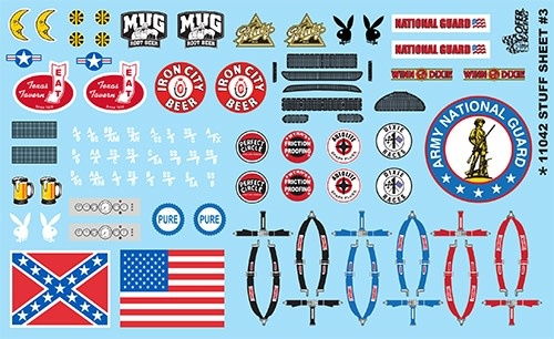 11042 Stuff Sheet #4 Decal