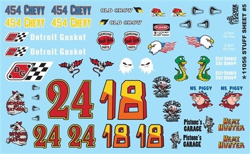 11056 Stuff Sheet #5 Decal