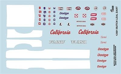 12001 Butch Leal Dart Decal