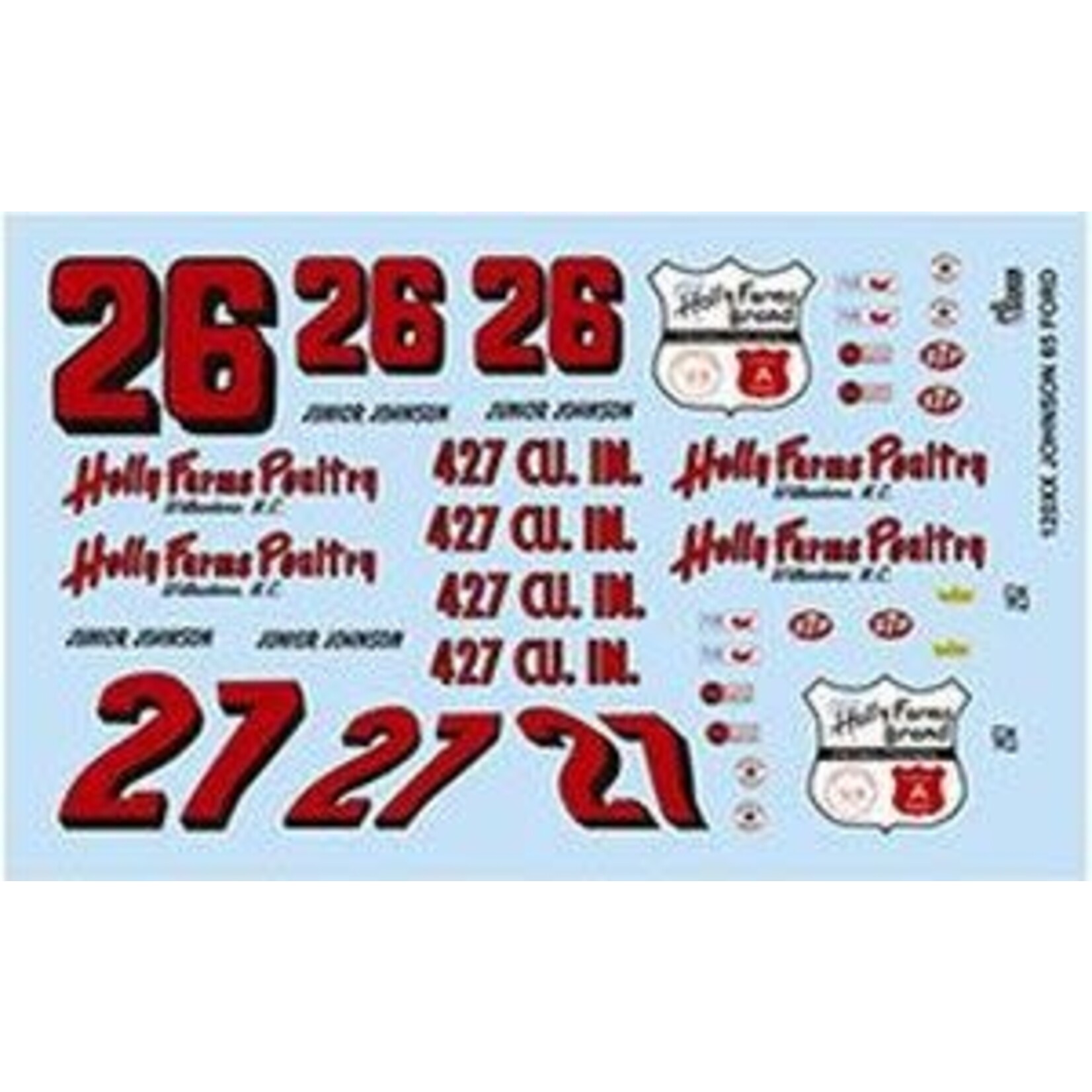 Gofer Racing 12005 Junior Johnson Decal