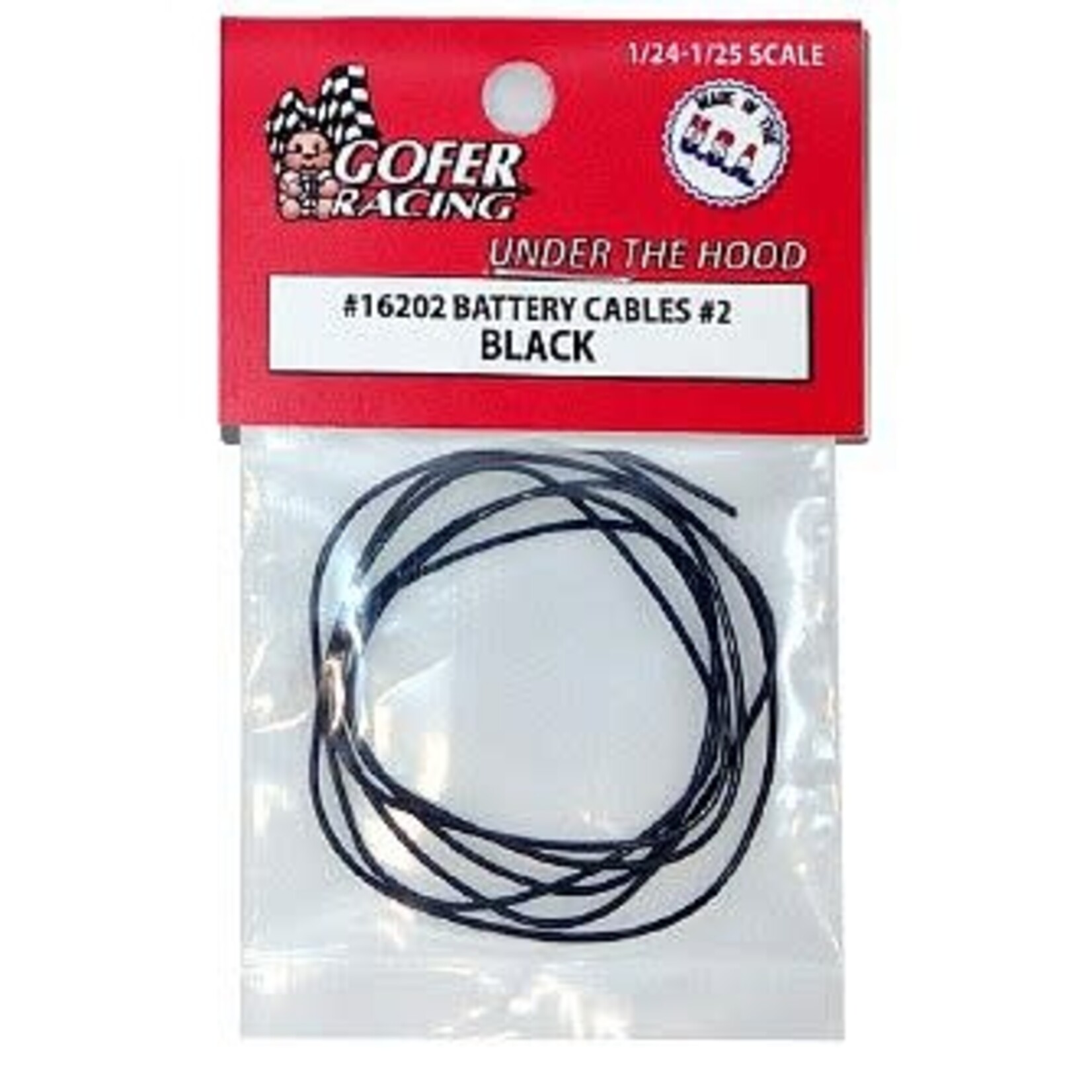 Gofer Racing 16202 Black Battery Cable