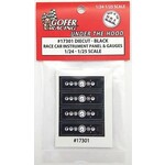 Gofer Racing 17301 Black Race Car Instument Panel