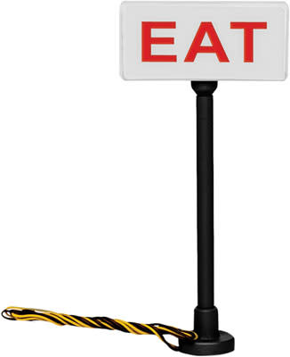 1956210 Lighted Eat Signs 2pk