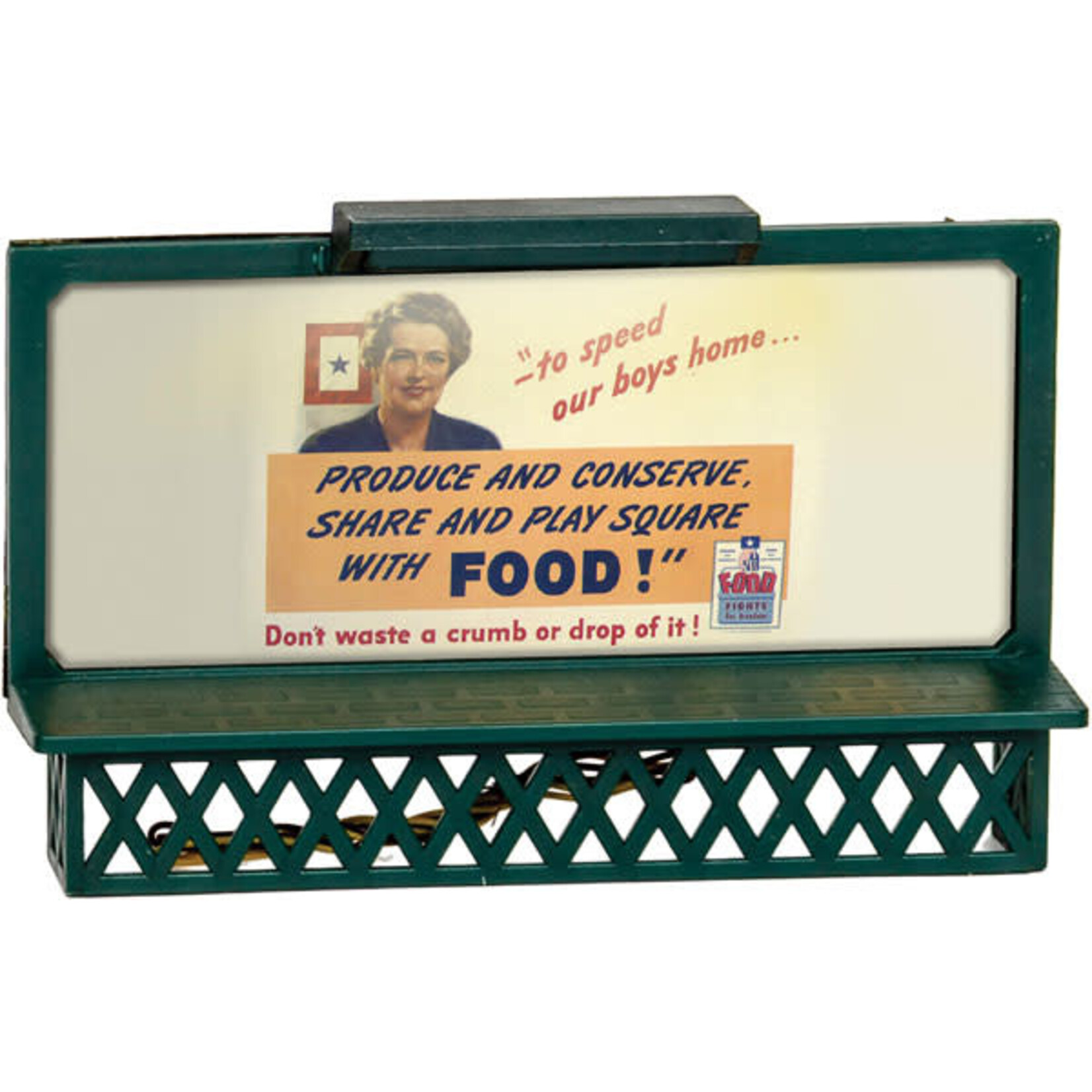 Lionel 1956220 HO War Bonds Lighted Billboard