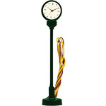 Lionel 1956310 HO Lighted Clock 2pk Green