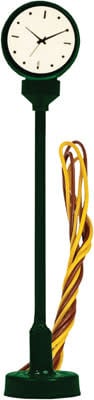 1956310 HO Lighted Clock 2pk Green