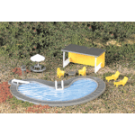 Bachmann 42215 HO Pool and Accessories