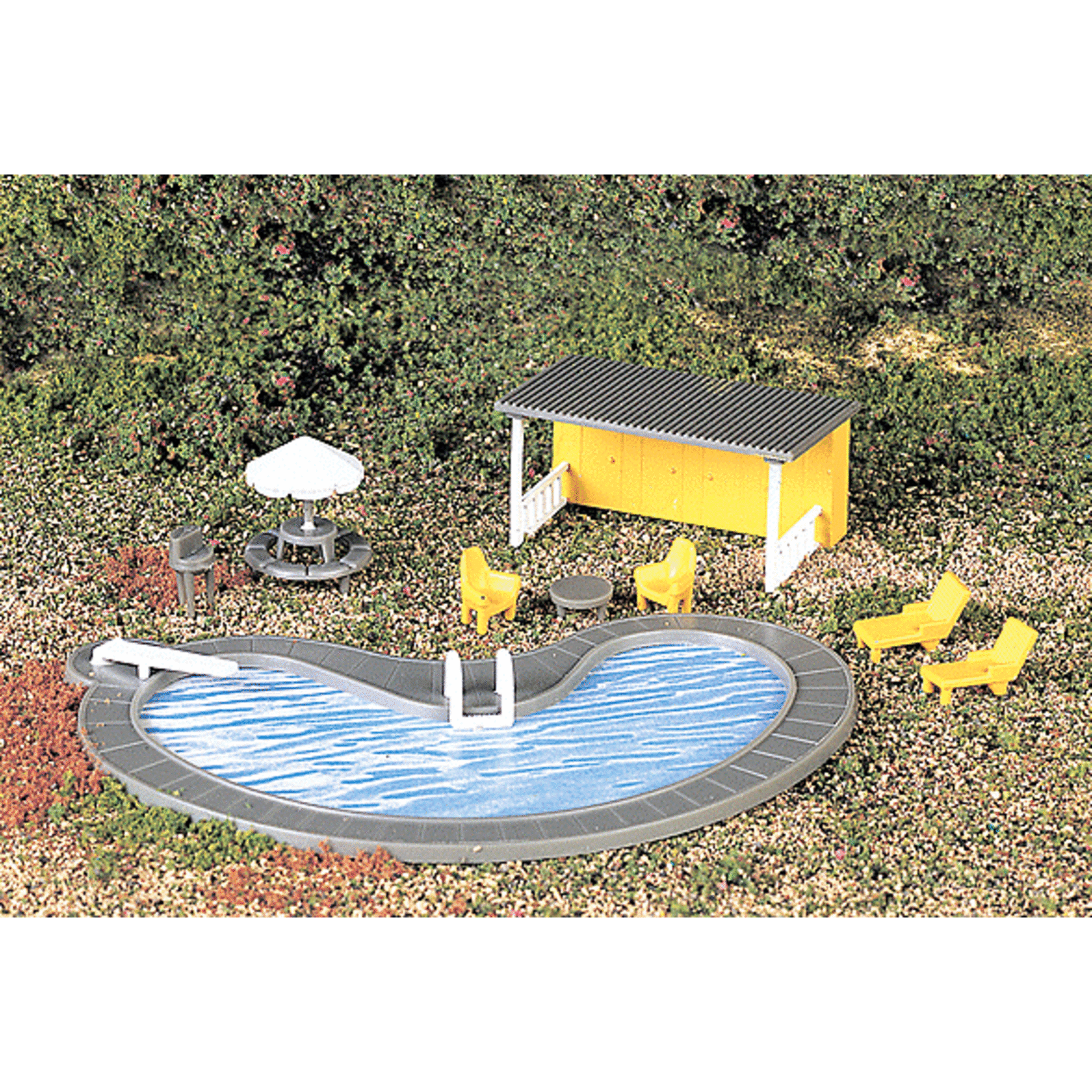 Bachmann 42215 HO Pool and Accessories
