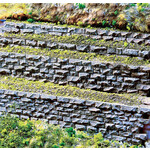 Chooch 8313 HO/O Medium Cut Stone Row Walls