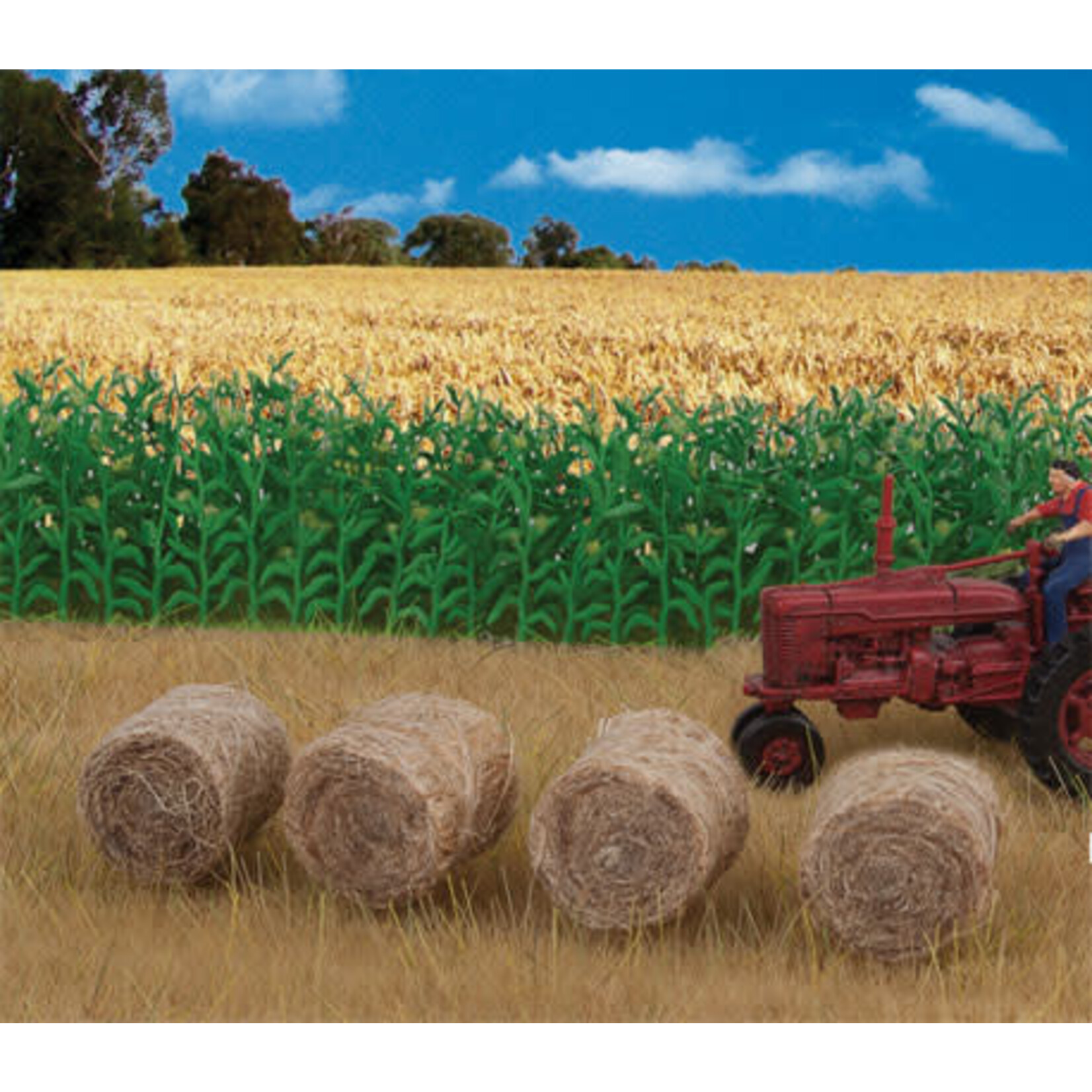Walthers 9494157 HO Round Hay Bale 20pk
