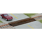 Walthers 9494159 HO Wood Grade Crossing Laser-Cut Wood Kit pkg(2)